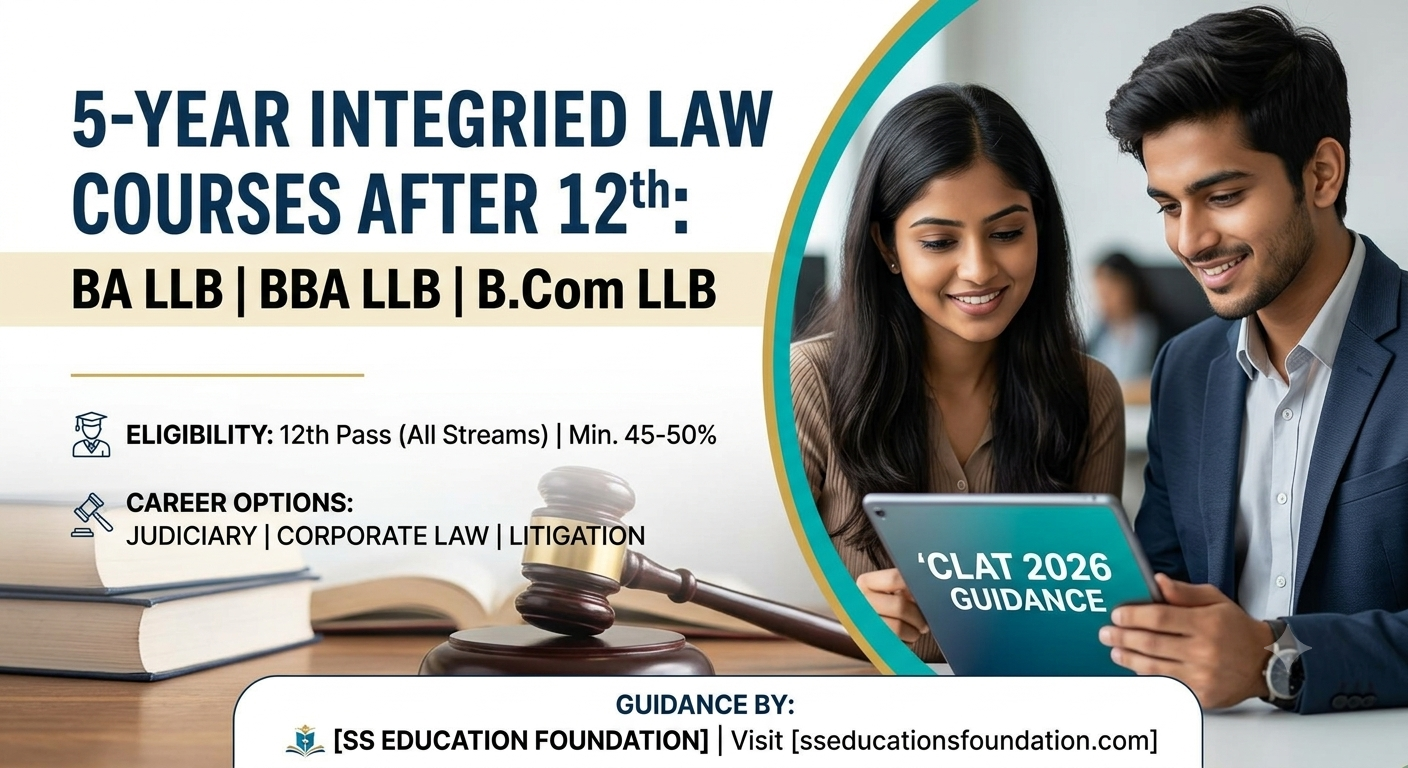 Law Courses After 12th: Complete Guide on Courses, Eligibility, Fees & Career Options